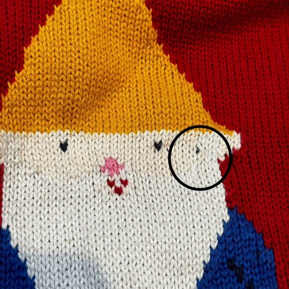 Little Bird By Jools Gnome Sweater 1 of 2 sz 7-8y - Picture 3 of 7